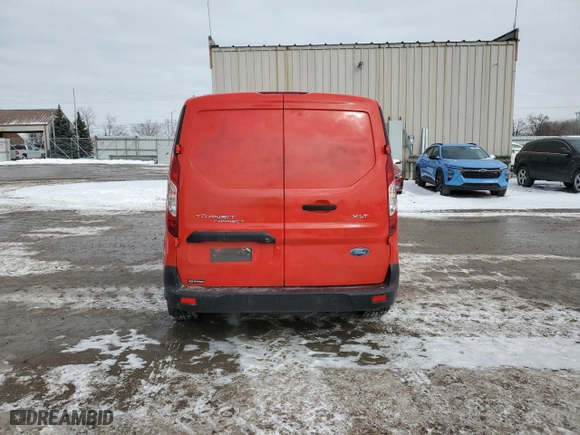 2019 Ford Transit Connect Van XLT with VIN NM0LS7F27K1423788, listed as a Copart auction lot 47901785 with 166,606 mi miles and Clean Title. Bid and sale history available at carsss.com. Image 6.