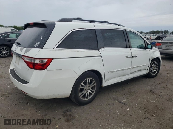 2011 Honda Odyssey EX с VIN 5FNRL5H40BB073828, выставлен на аукционе Copart как лот 58482945 с пробегом 167 968 миль миль и Чистый • Clean title. История ставок и продаж доступна на DreamBid. Изображение 3.