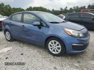 2016 Kia Rio LX with VIN KNADM4A35G6686434, listed as a Copart auction lot 66937954 with 62,418 mi miles and Salvage Title. Bid and sale history available at carsss.com. Image 4.