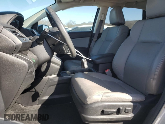2015 Honda CR-V EX-L with VIN 2HKRM3H74FH554068, listed as a Copart auction lot 48547165 with 83,642 mi miles and Clean Title. Bid and sale history available at carsss.com. Image 7.