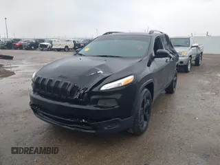 2017 Jeep Cherokee Sport with VIN 1C4PJMAB7HW614572, listed as a IAAI auction lot 41477399 with 117,288 mi miles and . Bid and sale history available at DreamBid. Image 6.