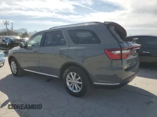 2023 Dodge Durango SXT with VIN 1C4RDHAG2PC635431, listed as a Copart auction lot 50195085 with 38,114 mi miles and Salvage title. Bid and sale history available at DreamBid. Image 2.
