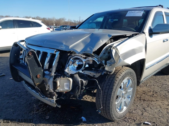 2010 Jeep Grand Cherokee Limited with VIN 1J4RR5GT9AC135837, listed as a IAAI auction lot 41617104 with 75,757 mi miles. Bid and sale history available at carsss.com. Image 6.