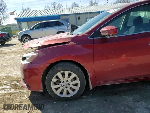 2017 Nissan Sentra SV with VIN 3N1AB7AP7HY223739, listed as a Copart auction lot 49300115 with 107,096 mi miles and Salvage Title. Bid and sale history available at DreamBid. Image 10.