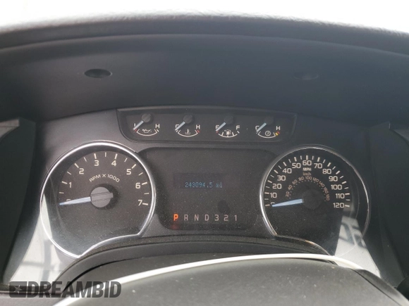 2011 Ford F-150 XL with VIN 1FTFX1EF3BKE18049, listed as a Copart auction lot 55444655 with 243,094 mi miles and Clean Title. Bid and sale history available at DreamBid. Image 9.