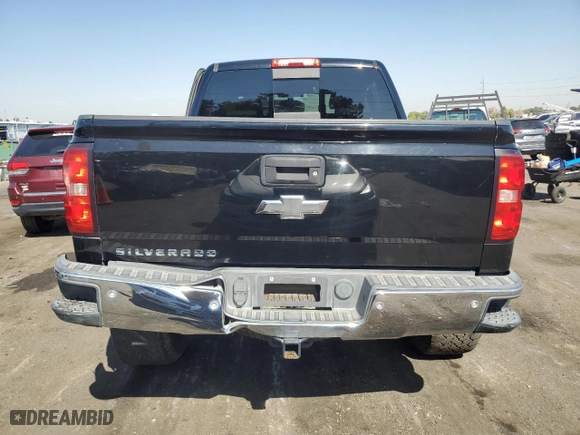 2015 Chevrolet Silverado 1500 LT with VIN 3GCUKREHXFG293456, listed as a Copart auction lot 73541744 with 160,031 mi miles and Salvage Title. Bid and sale history available at carsss.com. Image 6.
