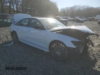 2018 Audi A6 Sport with VIN WAUF3AFC0JN050407, listed as a Copart auction lot 48395485 with 109,192 mi miles and Salvage Title. Bid and sale history available at carsss.com. Image 4.