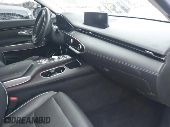 2022 Genesis GV70 2.5T с VIN KMUMADTB7NU050412, выставлен на аукционе IAAI как лот 41637025 с пробегом 53 407 миль миль и . История ставок и продаж доступна на DreamBid. Изображение 5.