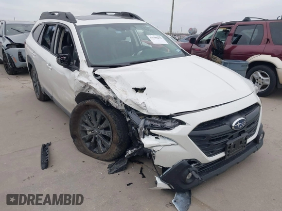 2024 Subaru Outback Onyx XT with VIN 4S4BTGLD7R3288954, listed as a IAAI auction lot 41386232 with 8,313 mi miles and . Bid and sale history available at DreamBid. Image 1.