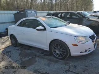 2009 Volkswagen Eos Komfort with VIN WVWBA71F19V010859, listed as a Copart auction lot 48767345 with 178,821 mi miles and Non Repairable. Bid and sale history available at DreamBid. Image 4.