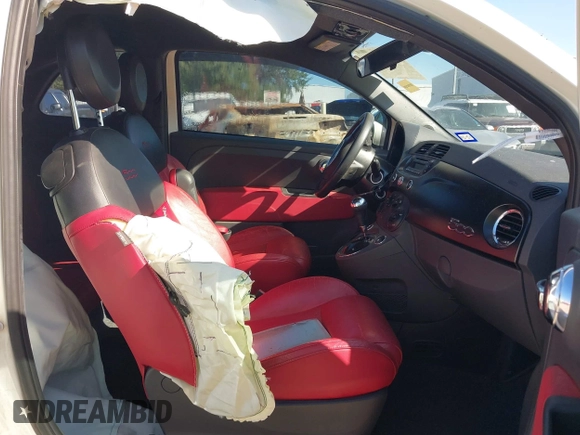 2015 FIAT 500 Sport with VIN 3C3CFFBR3FT696265, listed as a IAAI auction lot 40417640 with 118,412 mi miles and . Bid and sale history available at DreamBid. Image 5.
