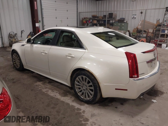 2010 Cadillac CTS Performance with VIN 1G6DL5EV1A0106648, listed as a IAAI auction lot 41722210 with 226,378 mi miles. Bid and sale history available at carsss.com. Image 3.