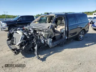 2022 Ford Expedition Max Limited with VIN 1FMJK2AT1NEA59518, listed as a Copart auction lot 51181615 with 7,158 mi miles and Salvage title. Bid and sale history available at DreamBid. Image 1.