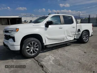 2022 Chevrolet Silverado 1500 RST with VIN 1GCPADED3NZ502311, listed as a Copart auction lot 43659205 with 37,312 mi miles and Salvage Title. Bid and sale history available at DreamBid. Image 1.
