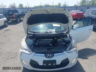 2016 Hyundai Veloster with VIN KMHTC6AD9GU272411, listed as a IAAI auction lot 41904711 with 133,490 mi miles. Bid and sale history available at carsss.com. Image 10.