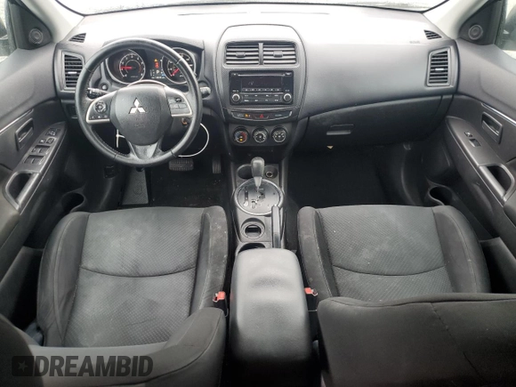 2015 Mitsubishi Outlander Sport ES with VIN 4A4AP3AU3FE015745, listed as a Copart auction lot 51585345 with 114,670 mi miles and Salvage Title. Bid and sale history available at carsss.com. Image 8.