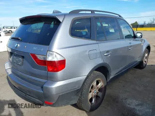 2008 BMW X3 3.0si with VIN WBXPC93408WJ14262, listed as a IAAI auction lot 42023634 with 158,232 mi miles. Bid and sale history available at carsss.com. Image 4.