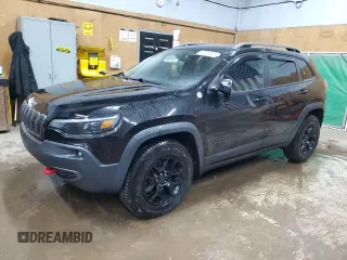 2019 Jeep Cherokee Trailhawk with VIN 1C4PJMBX1KD386047, listed as a Copart auction lot 52675855 with 62,514 mi miles and Clean Title. Bid and sale history available at DreamBid. Image 1.