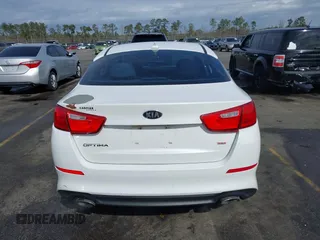 2015 Kia Optima LX with VIN 5XXGM4A72FG463383, listed as a IAAI auction lot 41666486 with 165,822 mi miles. Bid and sale history available at carsss.com. Image 16.