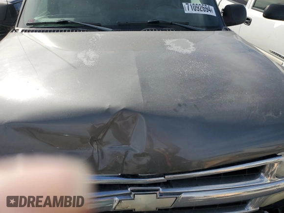 2002 Chevrolet Tahoe LT with VIN 1GNEK13Z62J247298, listed as a Copart auction lot 71092694 with 147,149 mi miles and Salvage Title. Bid and sale history available at carsss.com. Image 12.