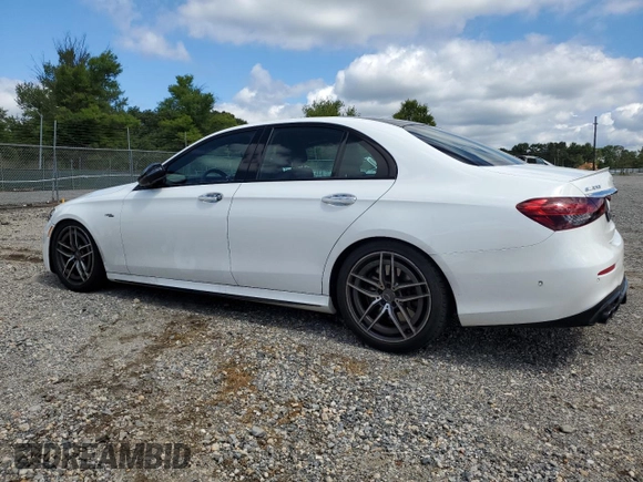 2022 Mercedes-Benz E 53 AMG with VIN W1KZF6BB4NB044009, listed as a Copart auction lot 66966694 with 31,922 mi miles and Salvage Title. Bid and sale history available at DreamBid. Image 2.