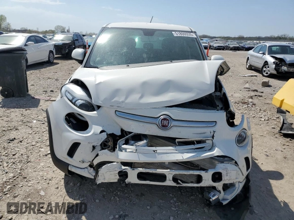 2014 FIAT 500L Trekking with VIN ZFBCFADH4EZ010067, listed as a Copart auction lot 51800935 with Not provided miles and Salvage title. Bid and sale history available at DreamBid. Image 5.