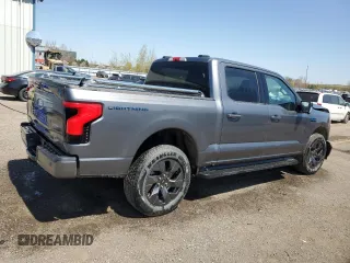 2024 Ford F-150 Lightning Flash с VIN 1FT6W3L74RWG04714, выставлен на аукционе Copart как лот 56320265 с пробегом 13 454 миль миль и Списание • Salvage title. История ставок и продаж доступна на DreamBid. Изображение 3.