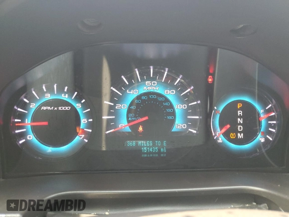 2012 Ford Fusion SE with VIN 3FAHP0HG4CR353948, listed as a Copart auction lot 60204695 with 151,432 mi miles and Salvage title. Bid and sale history available at DreamBid. Image 9.