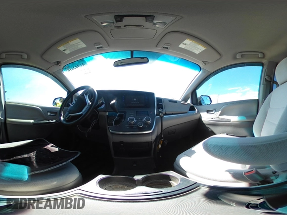 2016 Toyota Sienna LE AAS with VIN 5TDKK3DC6GS693284, listed as a IAAI auction lot 41902616 with 191,709 mi miles. Bid and sale history available at carsss.com. Image 19.