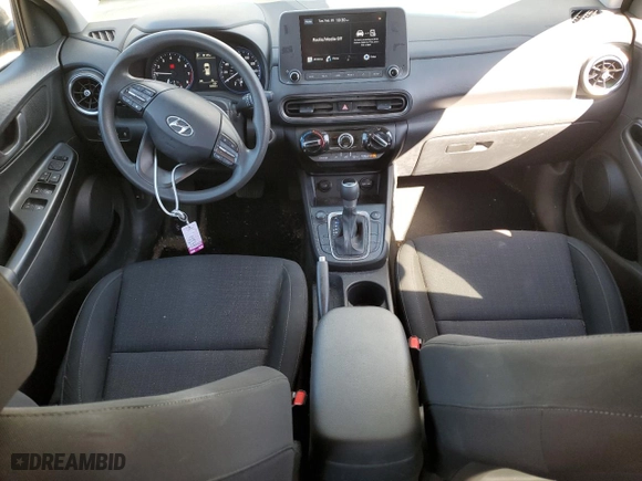 2022 Hyundai Kona SEL with VIN KM8K6CAB1NU745960, listed as a Copart auction lot 46822125 with 32,062 mi miles and Salvage Title. Bid and sale history available at carsss.com. Image 8.