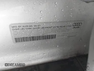 2008 Audi S6 z VIN WAUDN74F18N007416, wystawiony jako IAAI lot #42316923 z przebiegiem 83 990 mil mil oraz . Historia ofert i sprzedaży dostępna na DreamBid. Obrazek 9.