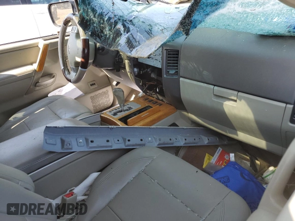 2007 Infiniti QX56 with VIN 5N3AA08C47N802888, listed as a Copart auction lot 65978244 with 0 mi miles and Salvage Title. Bid and sale history available at carsss.com. Image 8.