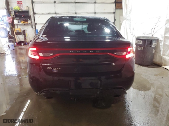 2015 Dodge Dart SXT with VIN 1C3CDFBB3FD267643, listed as a Copart auction lot 82468594 with 121,521 mi miles and Salvage Title. Bid and sale history available at carsss.com. Image 6.