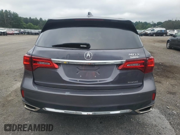 2020 Acura MDX with VIN 5J8YD4H38LL045981, listed as a Copart auction lot 65192985 with 45,930 mi miles and Salvage title. Bid and sale history available at DreamBid. Image 6.