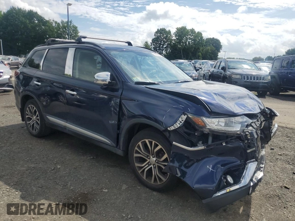 2016 Mitsubishi Outlander SE with VIN JA4AZ3A39GZ035253, listed as a Copart auction lot 62355235 with 97,963 mi miles and Salvage title. Bid and sale history available at DreamBid. Image 4.
