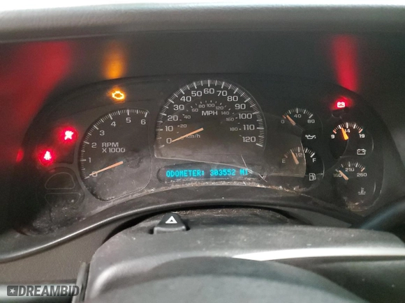 2004 Chevrolet Avalanche Z71 with VIN 3GNEK12T14G152861, listed as a Copart auction lot 88971305 with 303,552 mi miles and Clean Title. Bid and sale history available at carsss.com. Image 9.