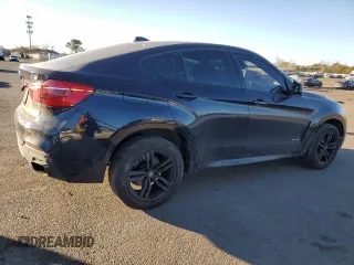 2015 BMW X6 xDrive50i with VIN 5UXKU6C52F0F94480, listed as a Copart auction lot 41539505 with 148,175 mi miles and Salvage Title. Bid and sale history available at carsss.com. Image 3.