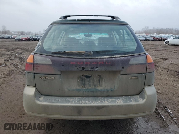 2002 Subaru Legacy Outback VDC z VIN 4S3BH896627653157, wystawiony jako Copart lot #49981775 z przebiegiem 265 573 mil mil oraz Czysty tytuł • Clean title. Historia ofert i sprzedaży dostępna na DreamBid. Obrazek 6.