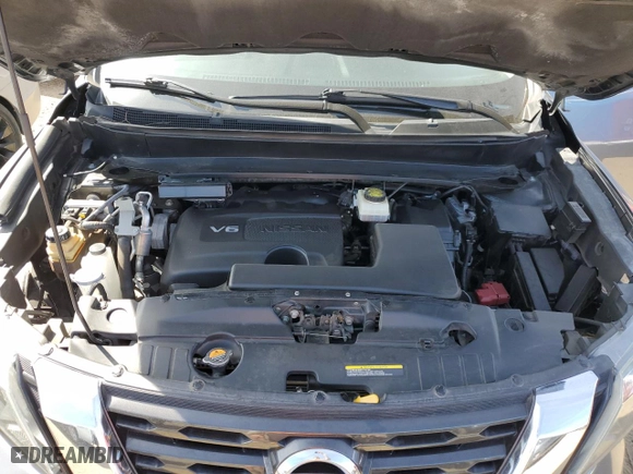 2020 Nissan Pathfinder SV with VIN 5N1DR2BM1LC578318, listed as a Copart auction lot 46460505 with 88,560 mi miles and Salvage Title. Bid and sale history available at carsss.com. Image 12.