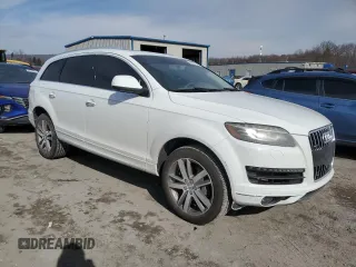 2014 Audi Q7 Prestige with VIN WA1VMAFE9ED015917, listed as a Copart auction lot 46307475 with 148,033 mi miles and Salvage title. Bid and sale history available at DreamBid. Image 4.