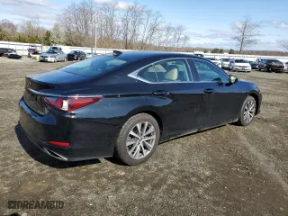 2019 Lexus ES with VIN 58ABZ1B18KU043267, listed as a Copart auction lot 51291965 with 60,927 mi miles and Salvage Title. Bid and sale history available at carsss.com. Image 3.