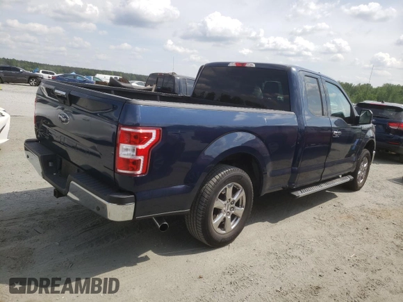 2019 Ford F-150 XL z VIN 1FTEX1CB9KKD94299, wystawiony jako Copart lot #55393745 z przebiegiem 109 044 mil mil oraz Szkoda całkowita • Salvage title. Historia ofert i sprzedaży dostępna na DreamBid. Obrazek 3.