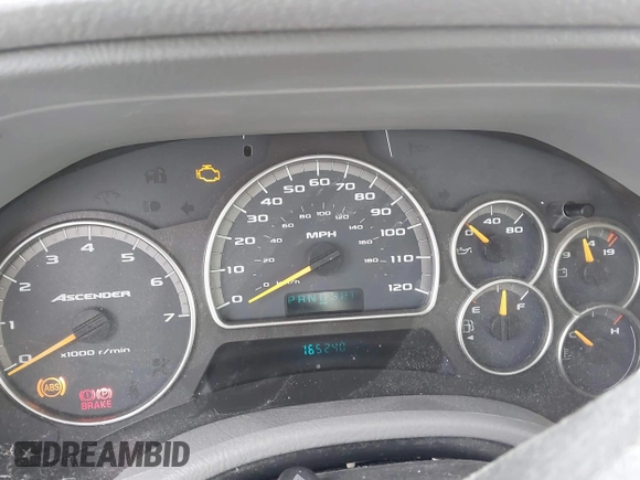 2005 Isuzu Ascender z VIN 4NUET16S656702151, wystawiony jako IAAI lot #41083598 z przebiegiem 165 240 mil mil oraz . Historia ofert i sprzedaży dostępna na DreamBid. Obrazek 7.