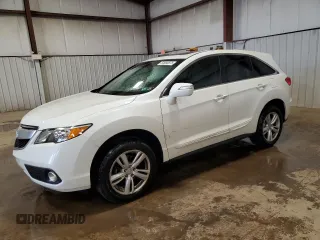 2015 Acura RDX Tech Pkg with VIN 5J8TB4H57FL001945, listed as a Copart auction lot 53980875 with 0 mi miles and Salvage Title. Bid and sale history available at carsss.com. Image 1.
