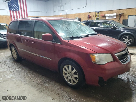 2013 Chrysler Town & Country Touring with VIN 2C4RC1BG1DR589750, listed as a Copart auction lot 78405504 with 184,765 mi miles and Salvage Title. Bid and sale history available at carsss.com. Image 4.