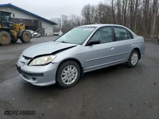 2005 Honda Civic Sdn LX SSRS with VIN 2HGES16675H597752, listed as a Copart auction lot 49720415 with 81,108 mi miles and Salvage Title. Bid and sale history available at carsss.com. Image 1.