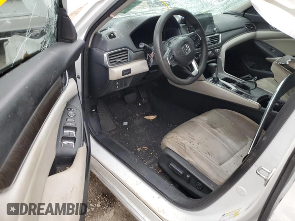 2018 Honda Accord EX with VIN 1HGCV1F43JA226044, listed as a Copart auction lot 52673575 with Not Provided miles and Clean Title. Bid and sale history available at DreamBid. Image 8.