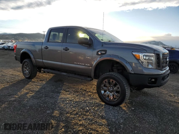 2017 Nissan Titan XD SV with VIN 1N6BA1F41HN563432, listed as a Copart auction lot 81428684 with 69,886 mi miles and Clean Title. Bid and sale history available at carsss.com. Image 4.