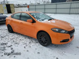 2014 Dodge Dart SXT with VIN 1C3CDFBB4ED719758, listed as a Copart auction lot 45185255 with 146,284 mi miles and Salvage Title. Bid and sale history available at carsss.com. Image 4.