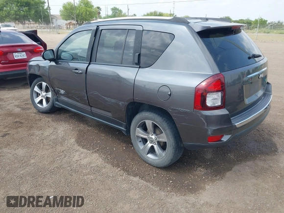 2016 Jeep Compass High Altitude Edition with VIN 1C4NJCEA1GD720223, listed as a IAAI auction lot 41879625 with 147,458 mi miles. Bid and sale history available at carsss.com. Image 3.